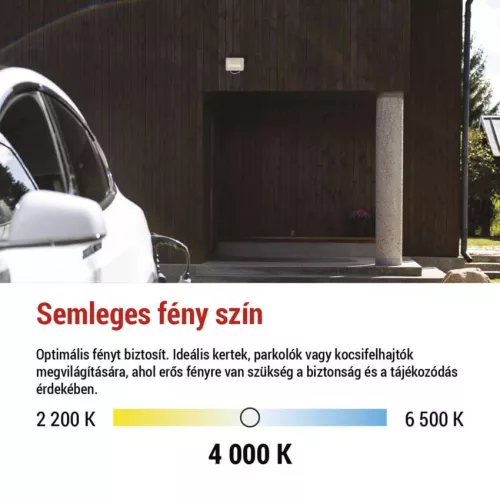 EMOS ZS2234W, LED reflektor GLARO 30W, fehér, IP65, 3000 lm, természetes fehér
