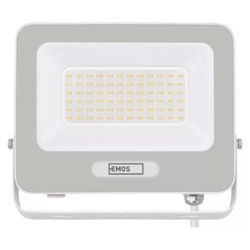 EMOS ZS2244W, LED reflektor GLARO 50W, fehér, IP65, 5000 lm, természetes fehér