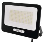 EMOS ZS2254B, LED reflektor GLARO 100W, fekete, IP65, 10000 lm, természetes fehér
