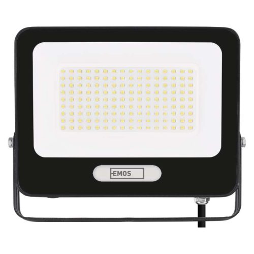 EMOS ZS2254B, LED reflektor GLARO 100W, fekete, IP65, 10000 lm, természetes fehér