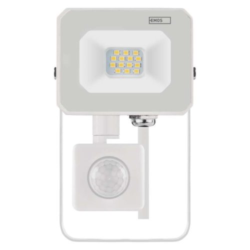 EMOS ZS2313W,  LED reflektor SIMPO 10W 1000LM IP44 PIR semleges fehér
