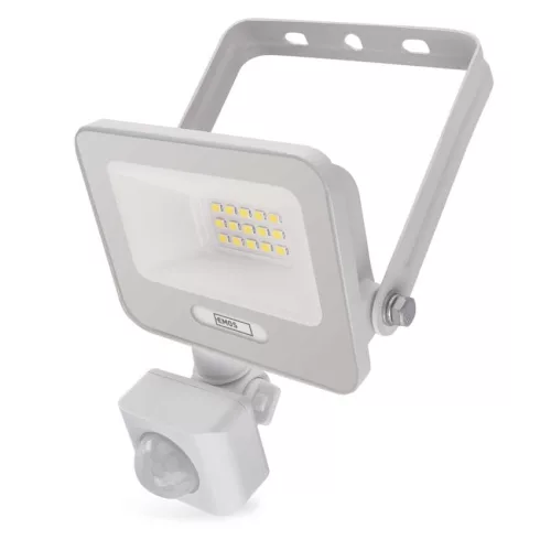 EMOS ZS2314W, LED reflektor GLARO PIR 10 W, fehér, IP54, 1000 lm, természetes fehér