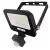 EMOS ZS2324B, LED reflektor GLARO PIR 20 W, fekete, IP54, 2000 lm, természetes fehér