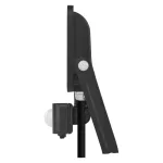 EMOS ZS2324B, LED reflektor GLARO PIR 20 W, fekete, IP54, 2000 lm, természetes fehér