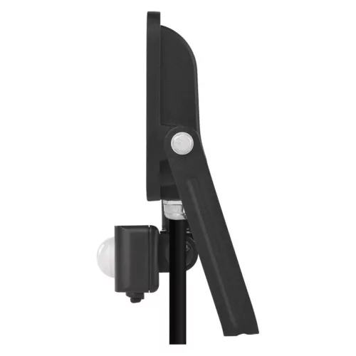 EMOS ZS2324B, LED reflektor GLARO PIR 20 W, fekete, IP54, 2000 lm, természetes fehér