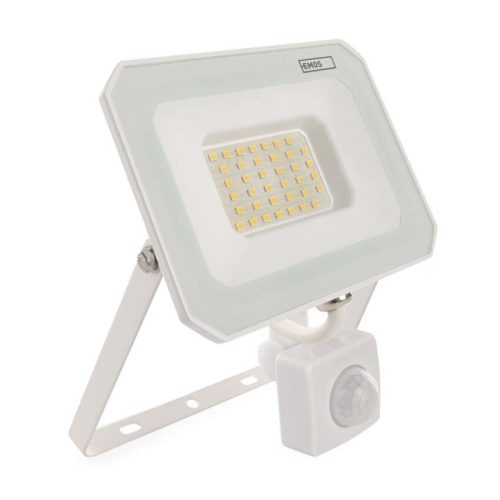 EMOS ZS2333W,  LED reflektor SIMPO 30W 3000LM IP44 PIR semleges fehér
