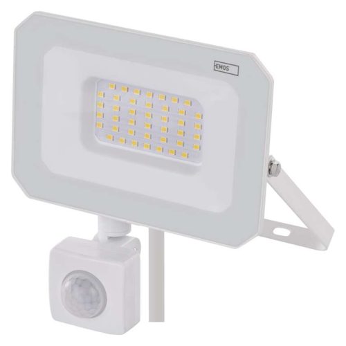 EMOS ZS2333W,  LED reflektor SIMPO 30W 3000LM IP44 PIR semleges fehér