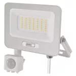 EMOS ZS2334W, LED reflektor GLARO PIR 30 W, fehér, IP54, 3000 lm, természetes fehér