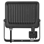 EMOS ZS2344B, LED reflektor GLARO PIR 50 W, fekete, IP54, 5000 lm, természetes fehér