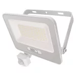 EMOS ZS2344W, LED reflektor GLARO PIR 50 W, fehér, IP54, 5000 lm, természetes fehér