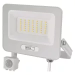 EMOS ZS2344W, LED reflektor GLARO PIR 50 W, fehér, IP54, 5000 lm, természetes fehér