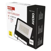   EMOS ZS2423, AVENO LED reflektor 30W 4 500lm természetes fehér
