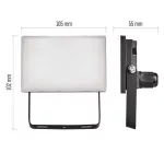 EMOS ZS2512, LED-es reflektor TAMBO, 10 W, 1000 lm, IP65, fekete