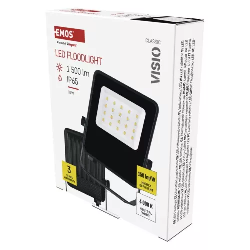 EMOS ZS2513, VISIO LED reflektor 10W természetes fehér