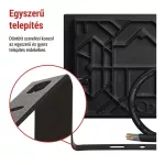 EMOS ZS2532, LED-es reflektor TAMBO, 30 W, 3000 lm, IP65, fekete