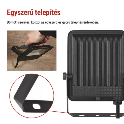 EMOS ZS2533, VISIO LED reflektor 30W természetes fehér