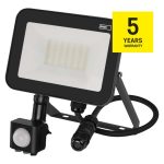 EMOS ZS2732, LED reflektor INOVO 30W 3300lm mozgásérzékelőve IP65 term. fehér