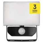 EMOS ZS2912, LED-es reflektor TAMBO mozgásérzékelővel, 10 W, 1000 lm, fekete