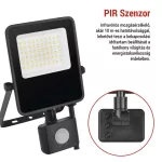 EMOS ZS2933, EMOS VISIO LED reflektor 30 W mozgásérzékelővel IP54 term. fehér