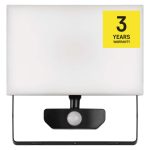 EMOS ZS2942, LED-es reflektor TAMBO mozgásérzékelővel, 50 W, 5000 lm, fekete