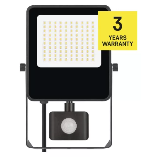 EMOS ZS2943, EMOS VISIO LED reflektor 50 W mozgásérzékelővel IP54 term. fehér
