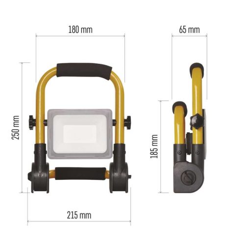EMOS ZS3322, LED reflektor hordozható ILIO 21W 1900lm IP44 természetes fehér