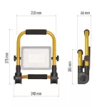 EMOS ZS3332, LED reflektor hordozható ILIO 31W 2800lm IP44 természetes fehér