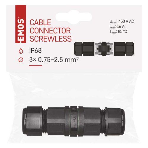 EMOS ZS9020, Kábelcsatlakozó IP68