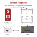 EMOS ZTV65, GoSmart Ambient LED RGB világítás TV-hez 65“ (164 cm)