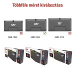 EMOS ZTV65, GoSmart Ambient LED RGB világítás TV-hez 65“ (164 cm)