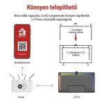 EMOS ZTV75, GoSmart Ambient LED RGB világítás TV-hez 75“ (189 cm)