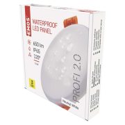   EMOS ZV1122, LED panel VIXXO beépíthető 7.5WW 650lm IP65 term. fehér