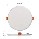 EMOS ZV1152, LED panel VIXXObeépíthető 19W 1700lm IP65 természetes fehér