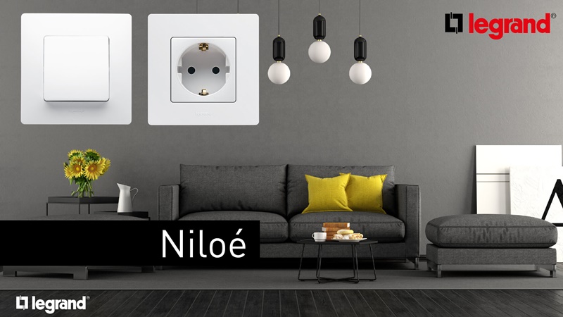 Legrand Niloé kapcsolók, konnektorok, usb töltők UTP aljzatok