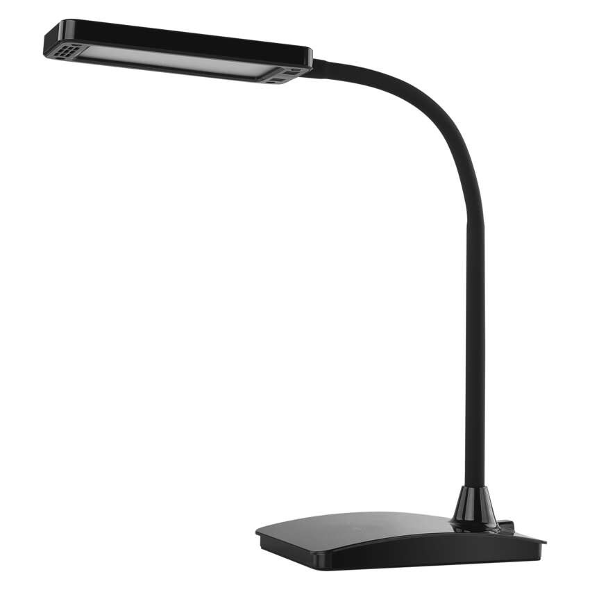 EMOS Z7599B, Eddy LED asztali lámpa, fekete – 1. kép