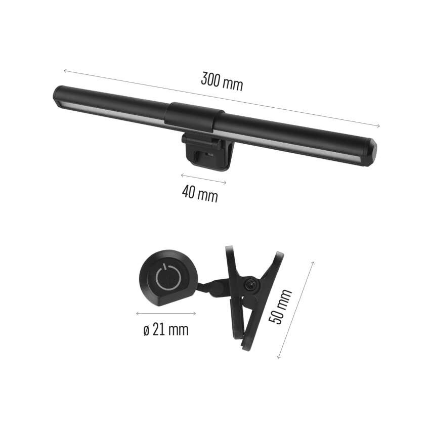EMOS Z7625, MIA LED monitor lámpa – 2. kép