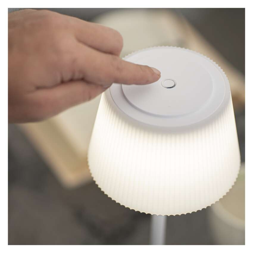 EMOS Z7630W, EMOS Katie LED asztali lámpa, újratölthető, fehér – 7. kép