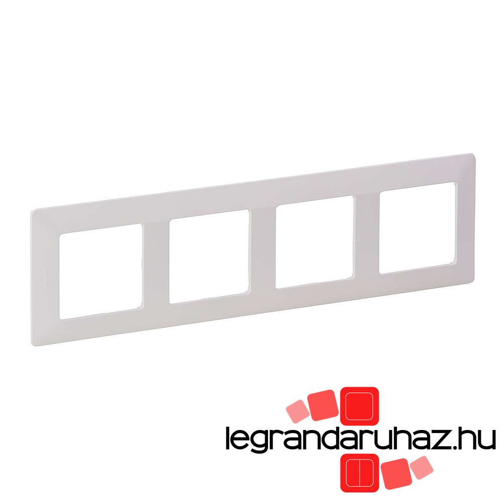 Legrand Valena Life négyes keret fehér, Legrand 754004