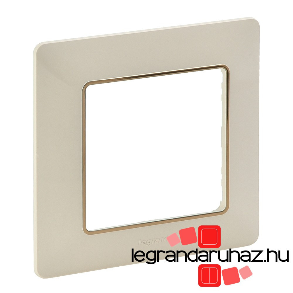 Legrand Valena Life egyes keret elefántcsont–arany, Legrand 754061