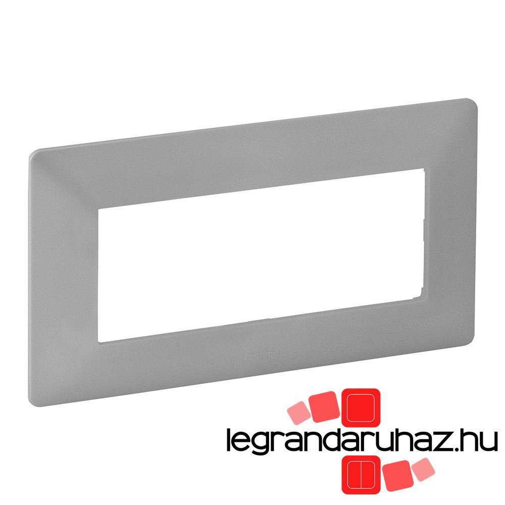 Legrand Valena Life 5 modulos keret alumínium, Legrand 754136