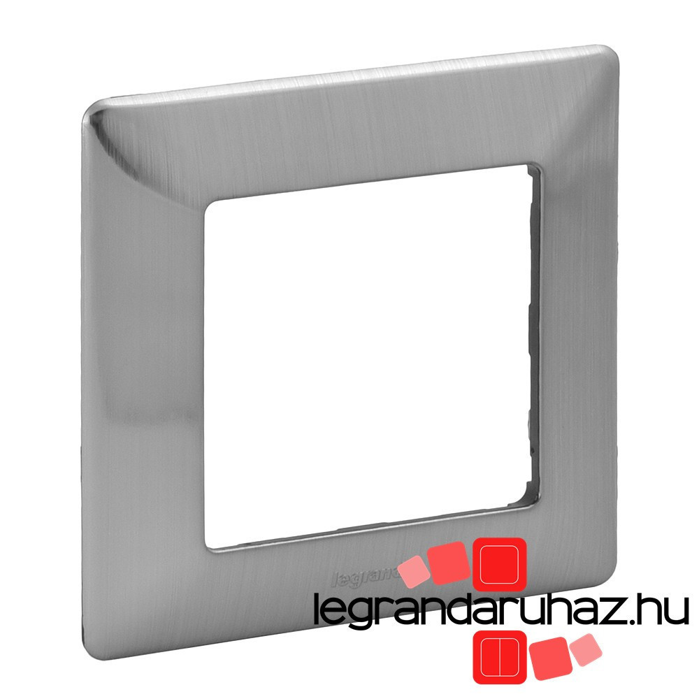 Legrand Valena Life egyes keret Inox dekor, Legrand 754151