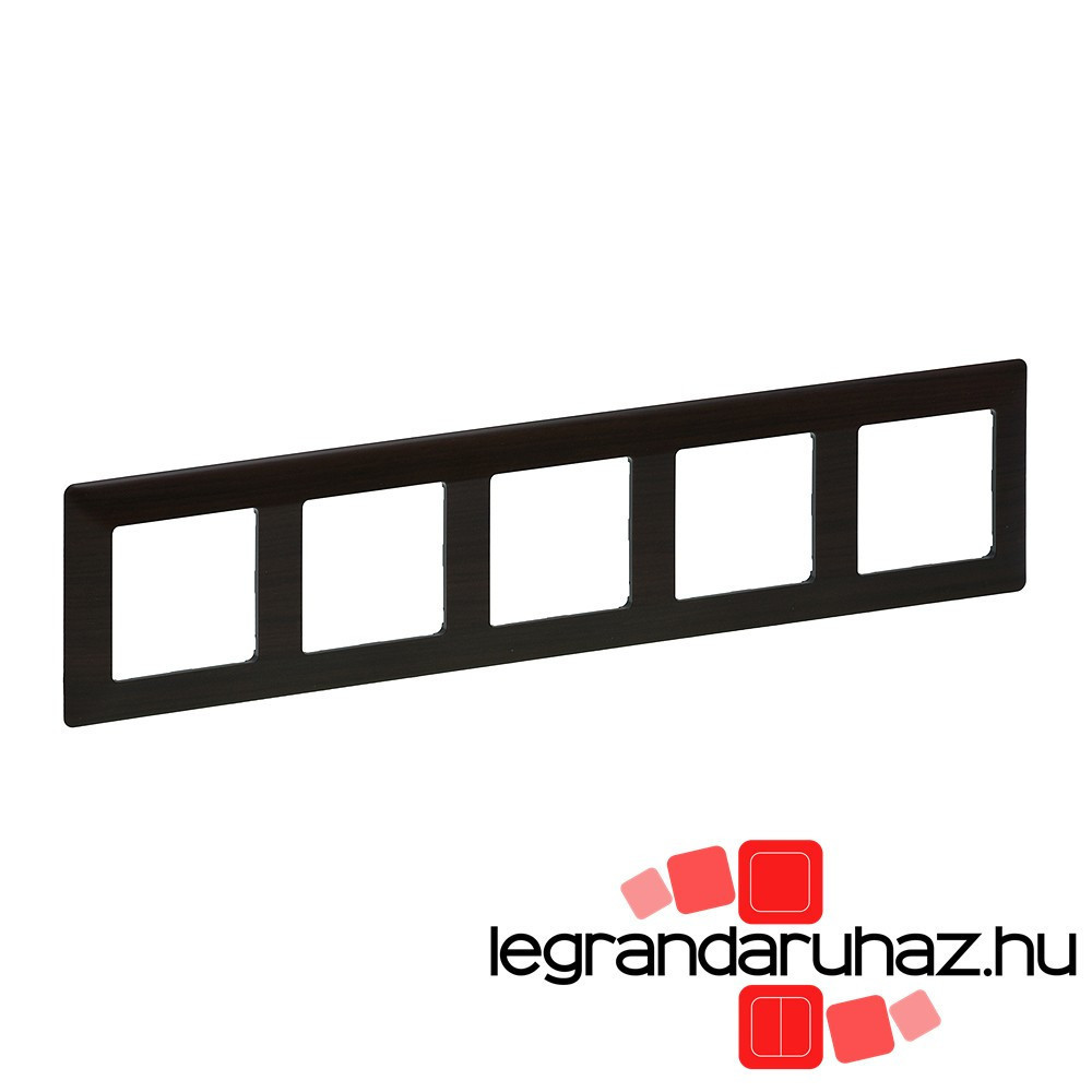 Legrand Valena Life ötös keret wenge dekor, Legrand 754175