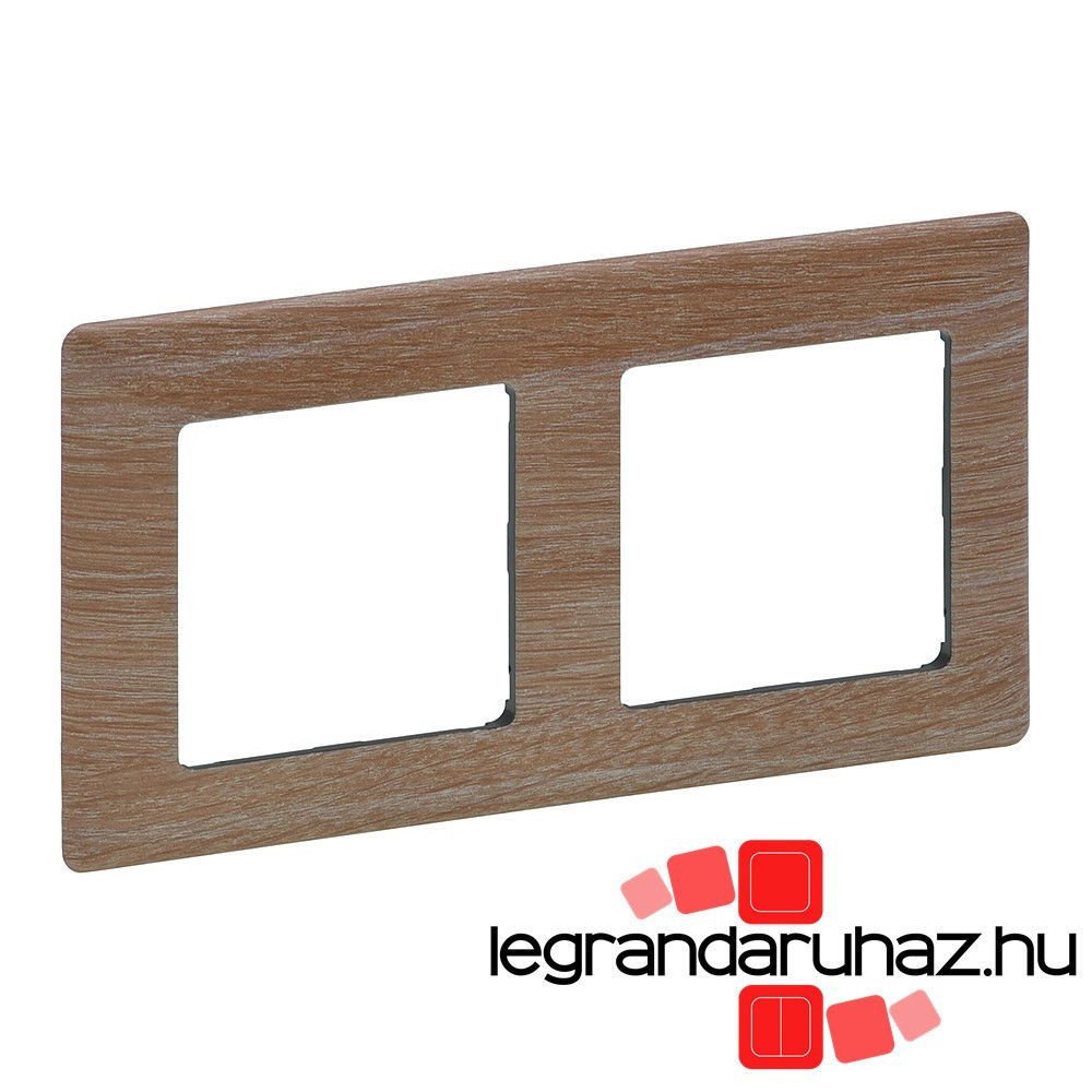 Legrand Valena Life kettős keret bambusz dekor, Legrand 754182
