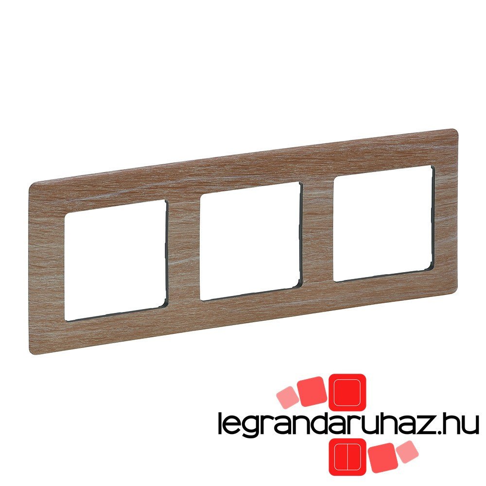 Legrand Valena Life hármas keret bambusz dekor, Legrand 754183
