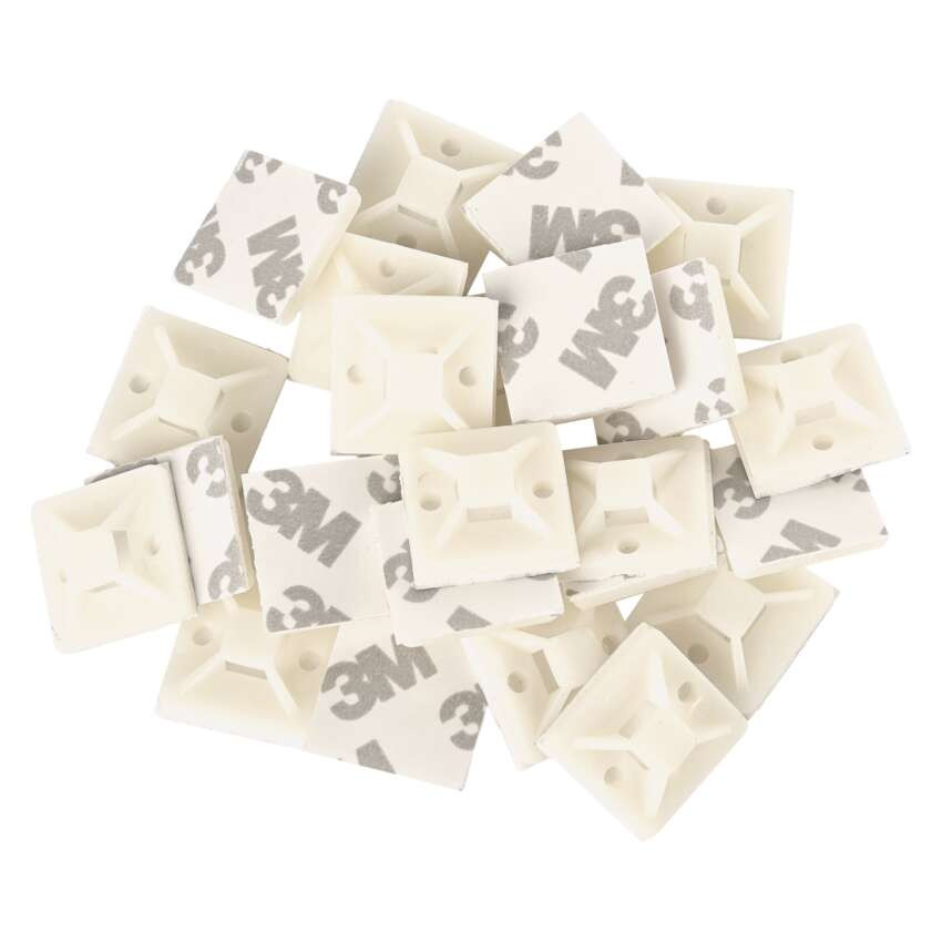 EMOS A2832, Öntapadó talp 3M 20×20, fehér, 25 szt