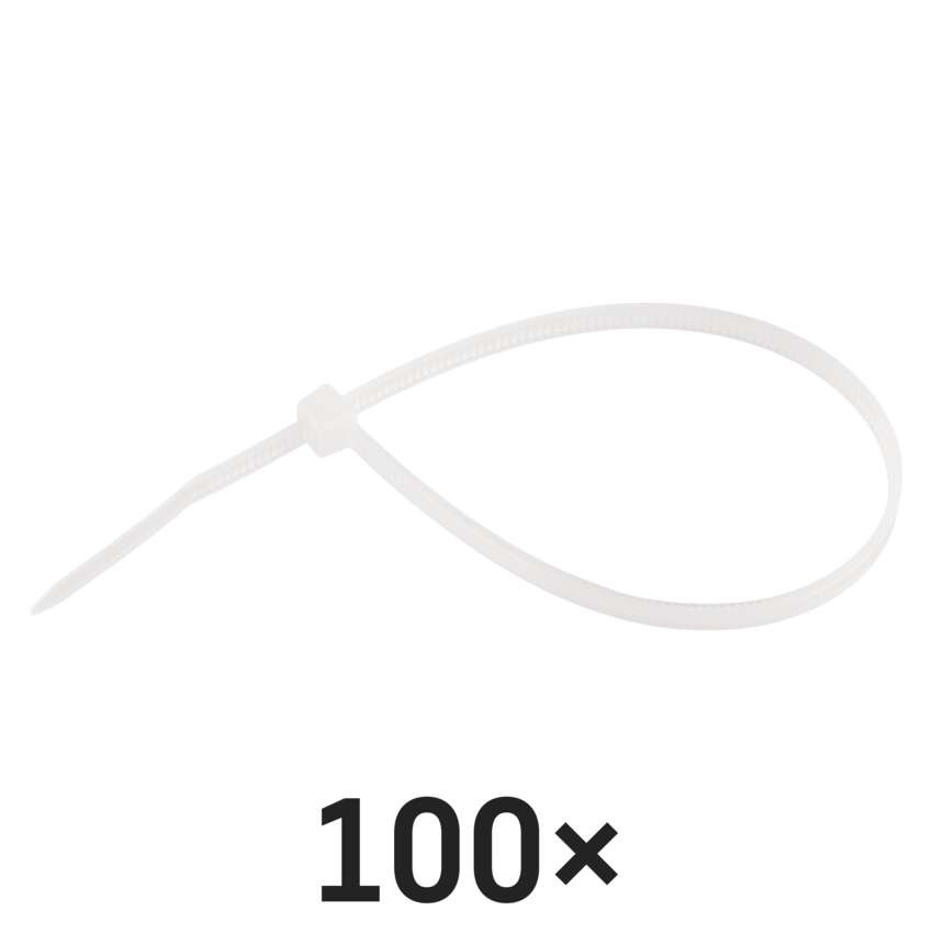 EMOS A2846, Kábelkötöző 200×3,5, fehér, 100 szt