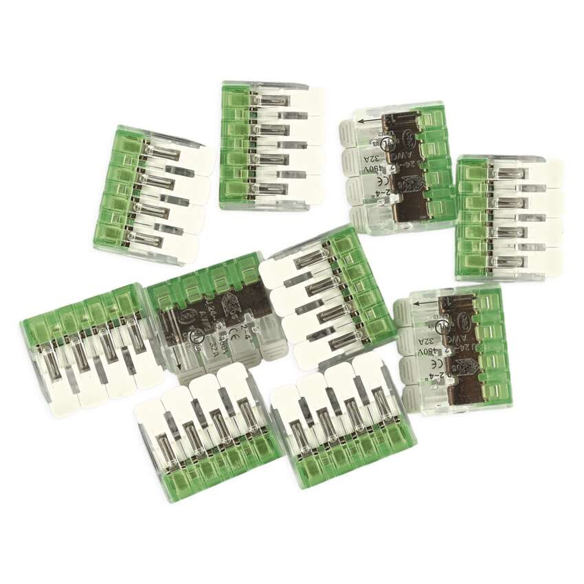 EMOS A9103, Karos vezetékösszekötő 4 mm2, 10 szt