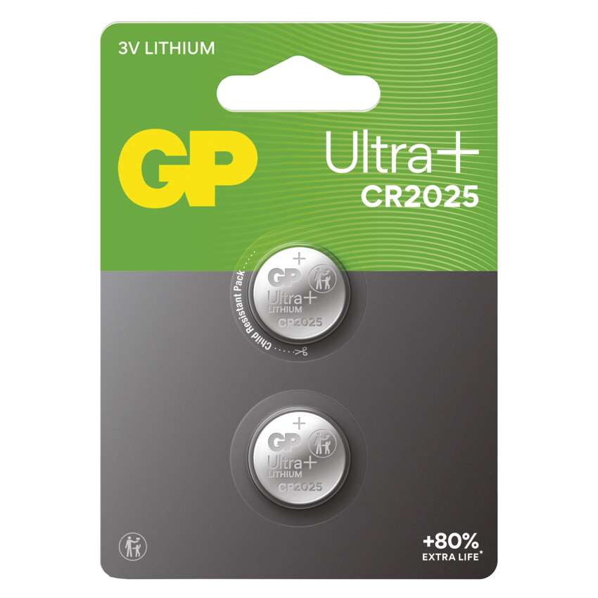 EMOS B15253UP, GP Ultra plus Lítium gombelem CR2025