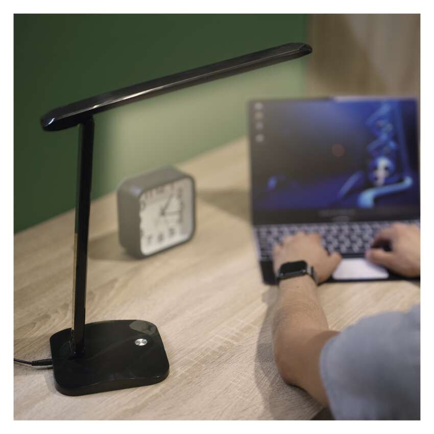 EMOS Z7619B, Chase LED asztali lámpa, fekete – 10. kép